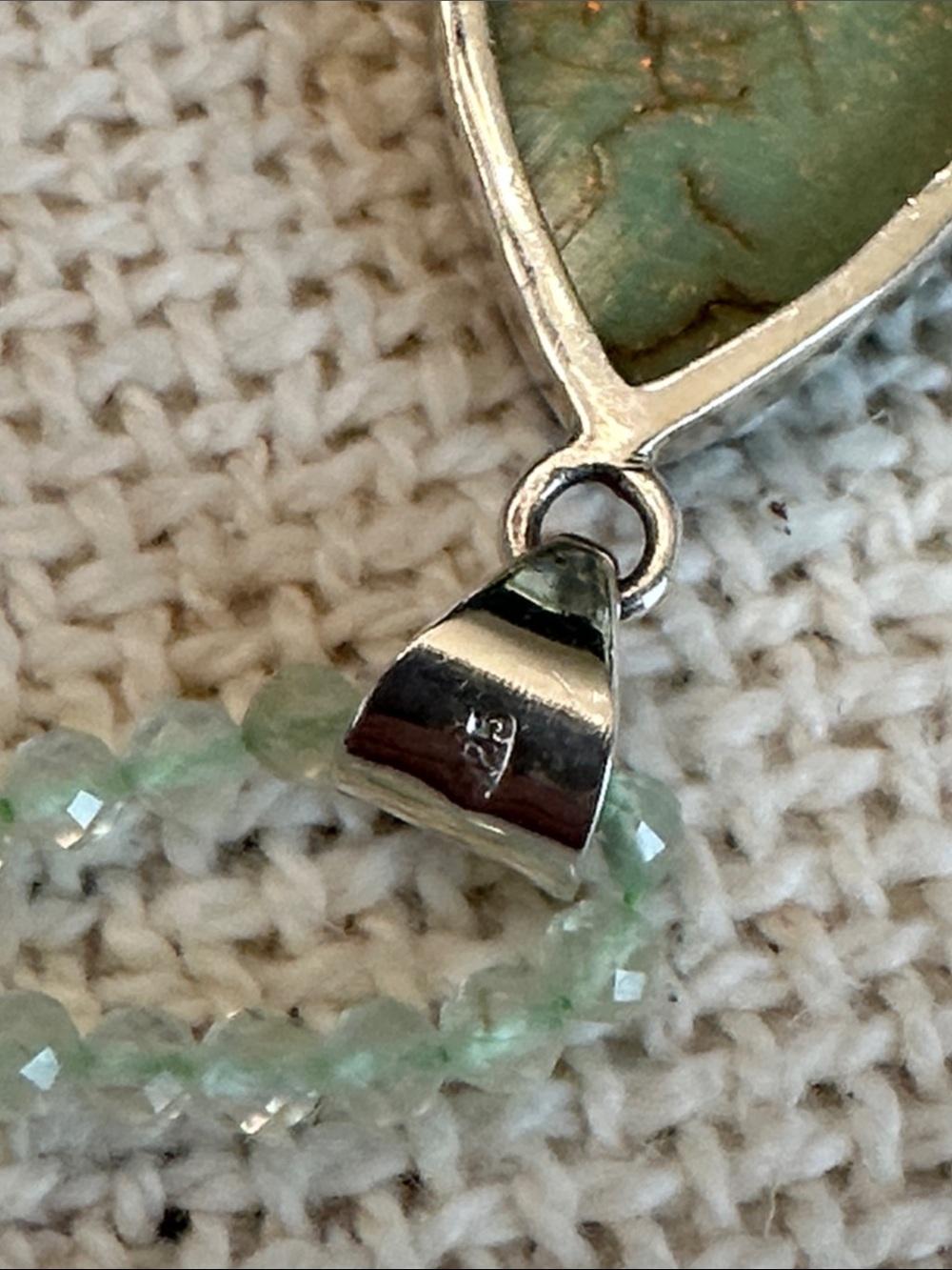 Monarch Opal Sterling Pendant - Picture 6 of 9